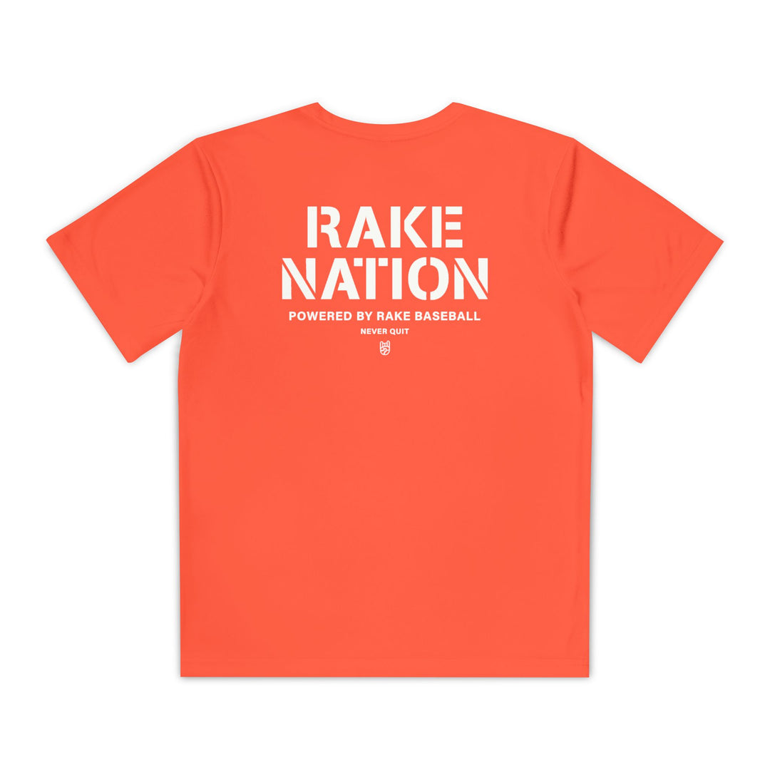 Kids Rake Nation Dry Fit Tee