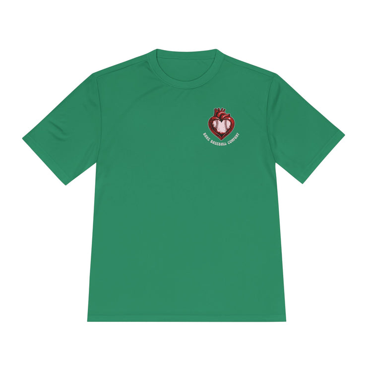 True Amor Baseball Dry Fit Tee - Rake Baseball Company - RAKE BASEBALL | BASEBALL T-SHIRT | BASEBALL CLOTHING | GOOD VIBES ONLY