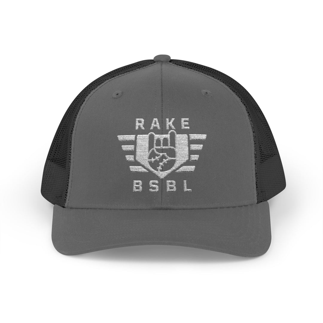 Rake Flag Snapback Trucker Cap