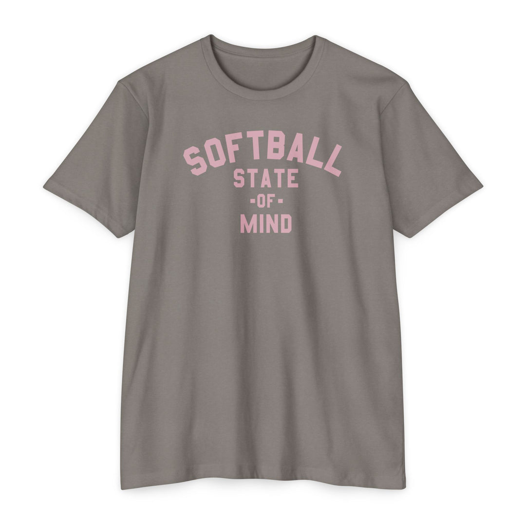 Softball State Of Mind Tee - Rake Baseball Company - RAKE BASEBALL | BASEBALL T-SHIRT | BASEBALL CLOTHING | GOOD VIBES ONLY