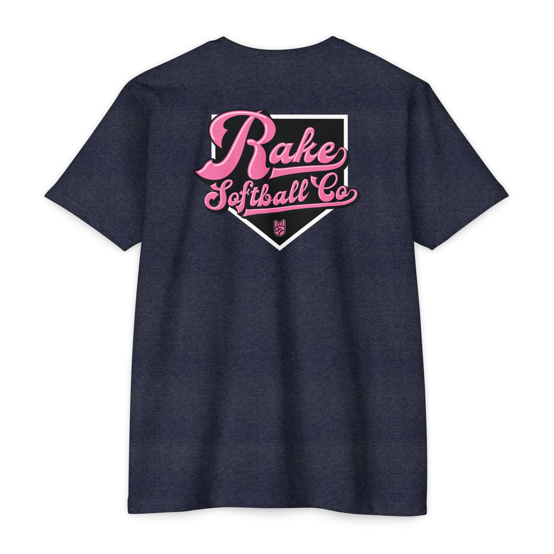 Rake Softball Co. Tee - Rake Baseball Company - RAKE BASEBALL | BASEBALL T-SHIRT | BASEBALL CLOTHING | GOOD VIBES ONLY