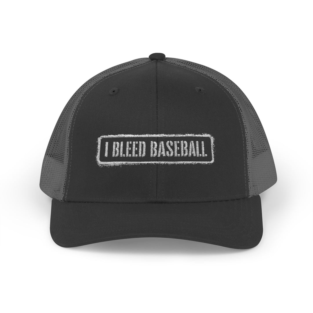I Bleed Baseball Snapback Trucker Cap