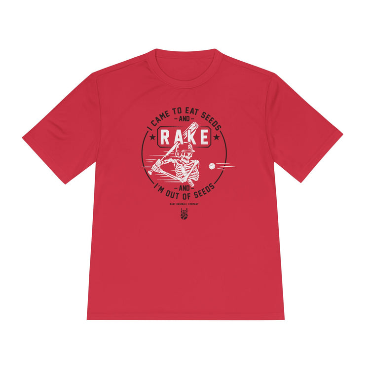 Rake Seed Dry Fit Tee - Rake Baseball Company - RAKE BASEBALL | BASEBALL T-SHIRT | BASEBALL CLOTHING | GOOD VIBES ONLY