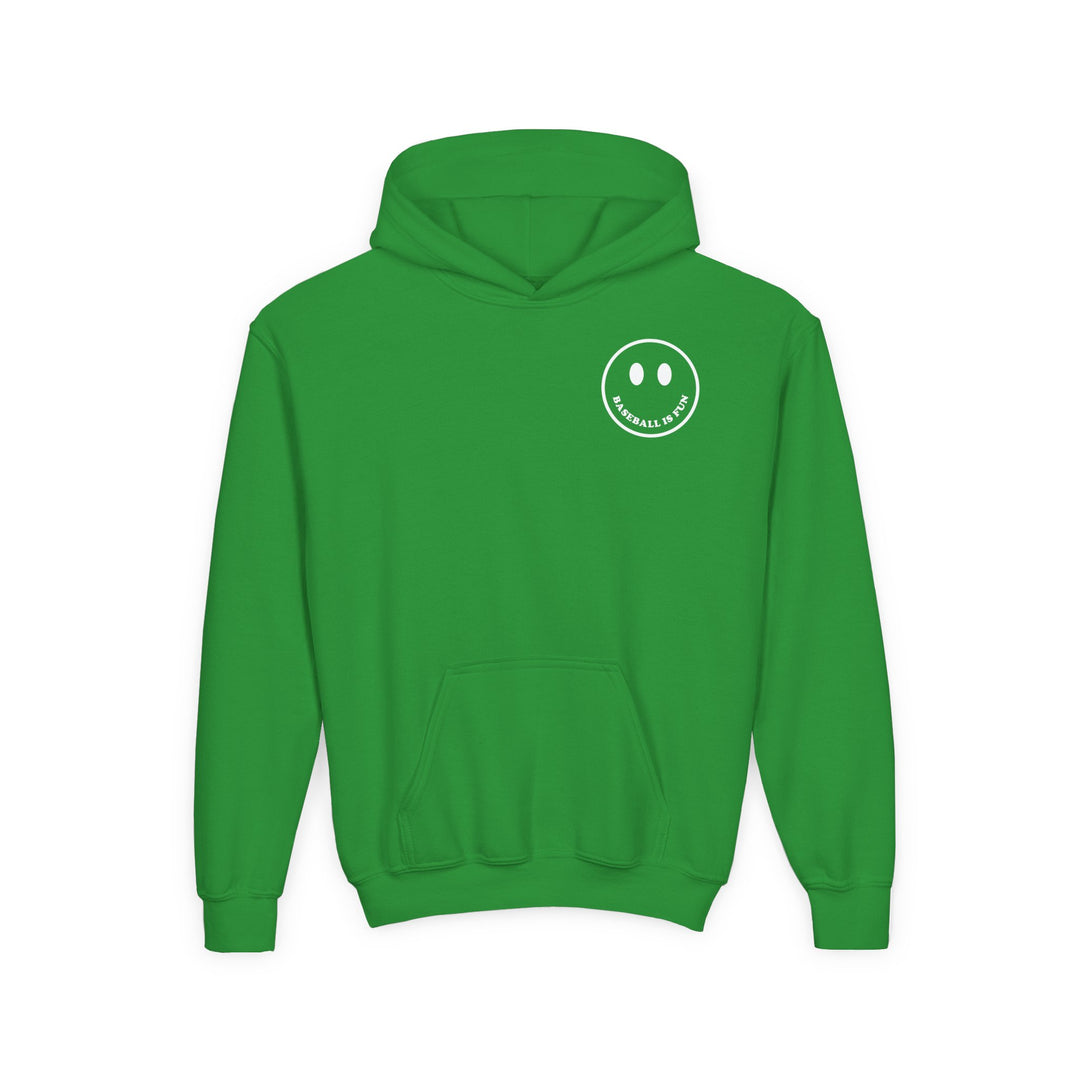 Kids Baseball Is Fun Hoodie