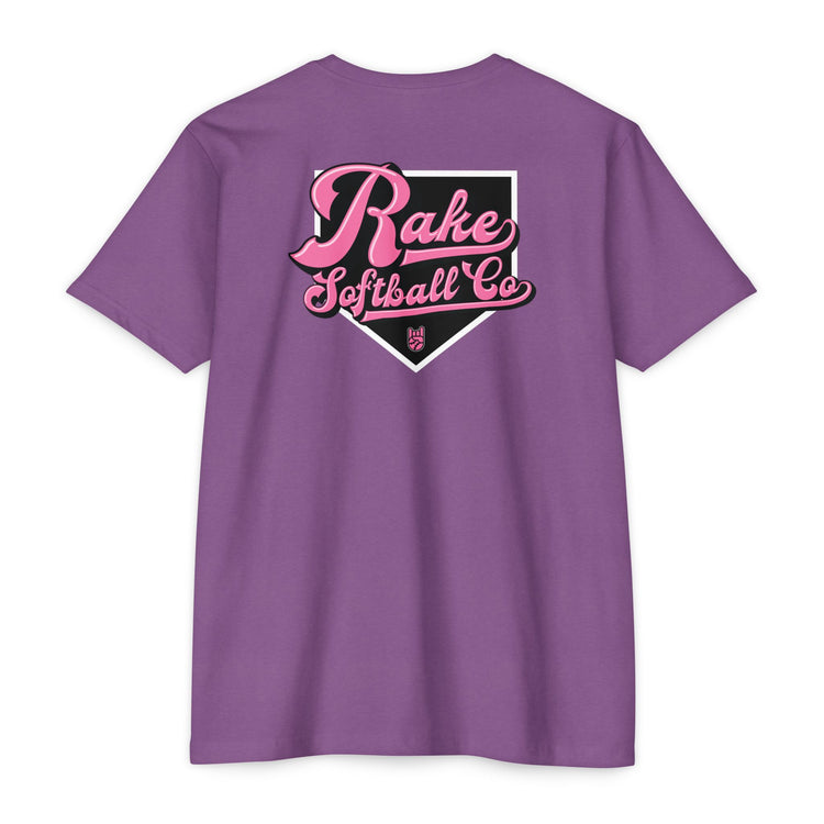 Rake Softball Co. Tee - Rake Baseball Company - RAKE BASEBALL | BASEBALL T-SHIRT | BASEBALL CLOTHING | GOOD VIBES ONLY