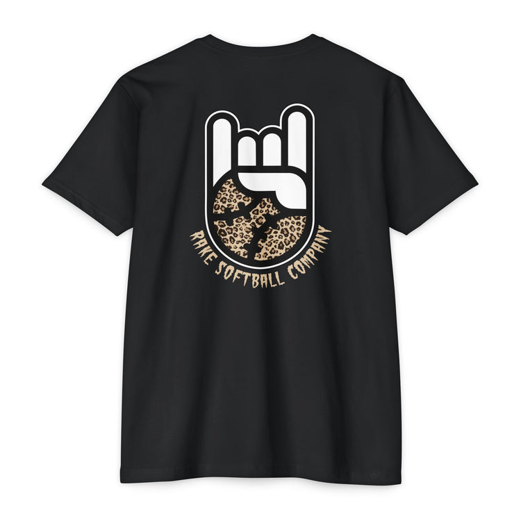 Rake Softball Cheetah Tee - Rake Baseball Company - RAKE BASEBALL | BASEBALL T-SHIRT | BASEBALL CLOTHING | GOOD VIBES ONLY