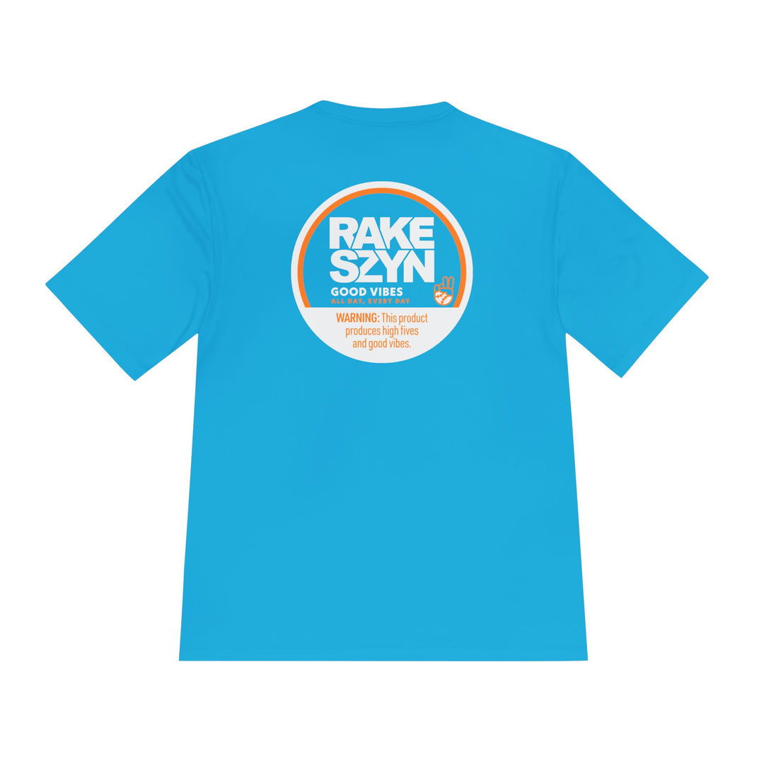 Rake SZYN Dry Fit Tee - Rake Baseball Company - RAKE BASEBALL | BASEBALL T-SHIRT | BASEBALL CLOTHING | GOOD VIBES ONLY