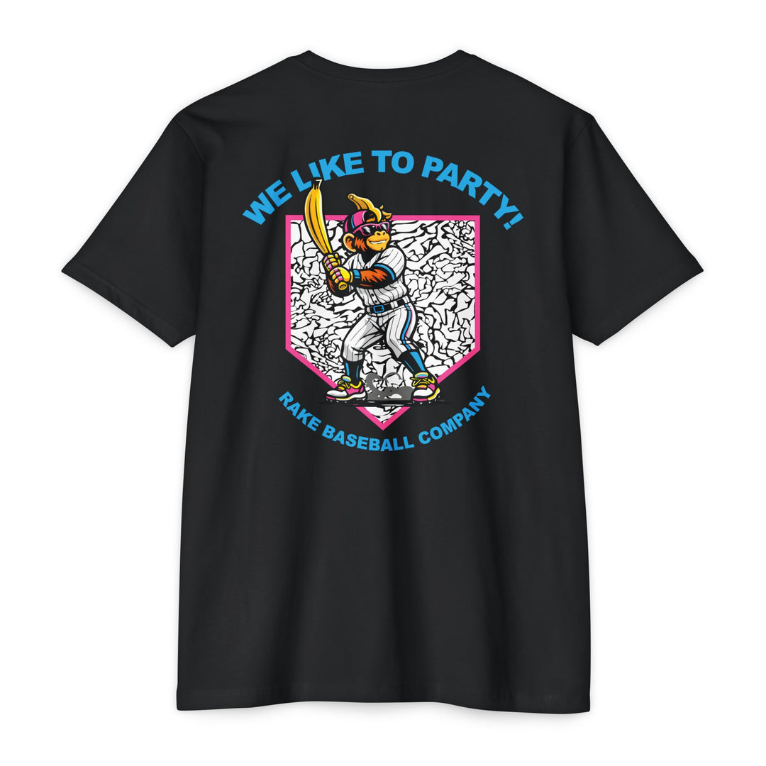 Party Animals Inspired Tee - Rake Baseball Company - RAKE BASEBALL | BASEBALL T-SHIRT | BASEBALL CLOTHING | GOOD VIBES ONLY