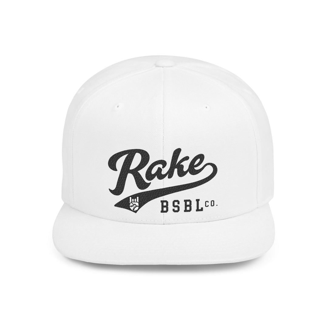Rake Script Snapback Hat