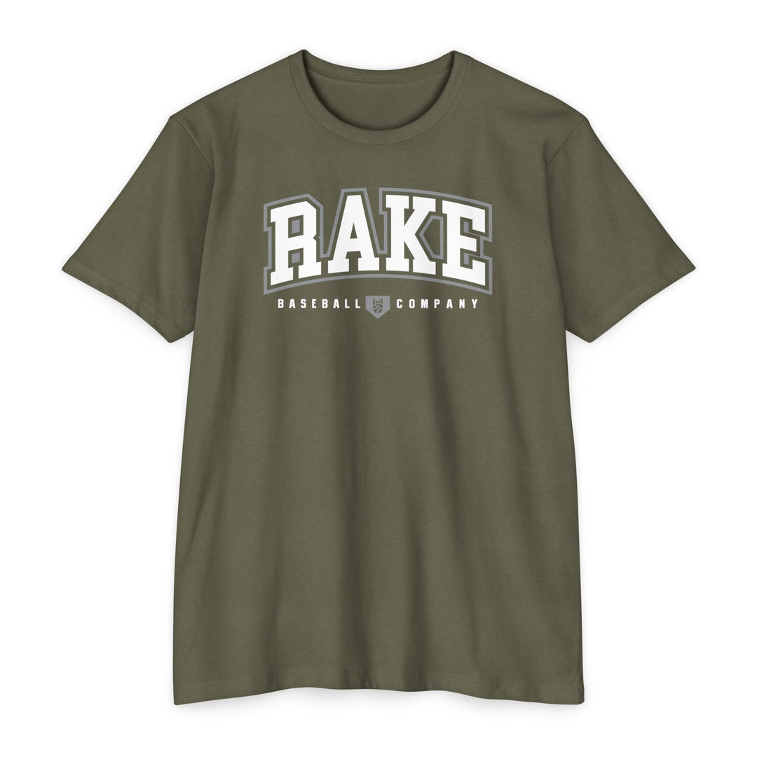 Rake Collegiate Baseball Tee