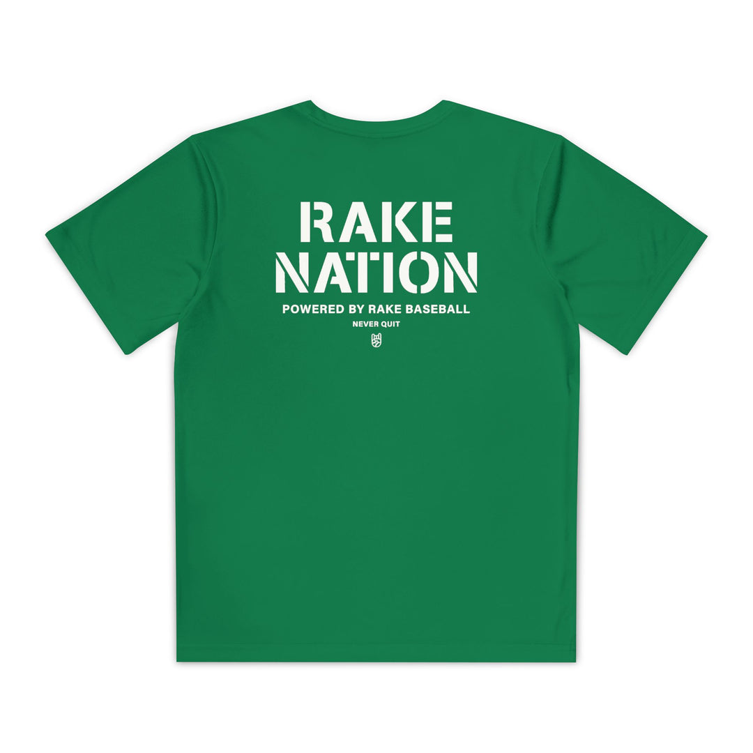 Kids Rake Nation Dry Fit Tee
