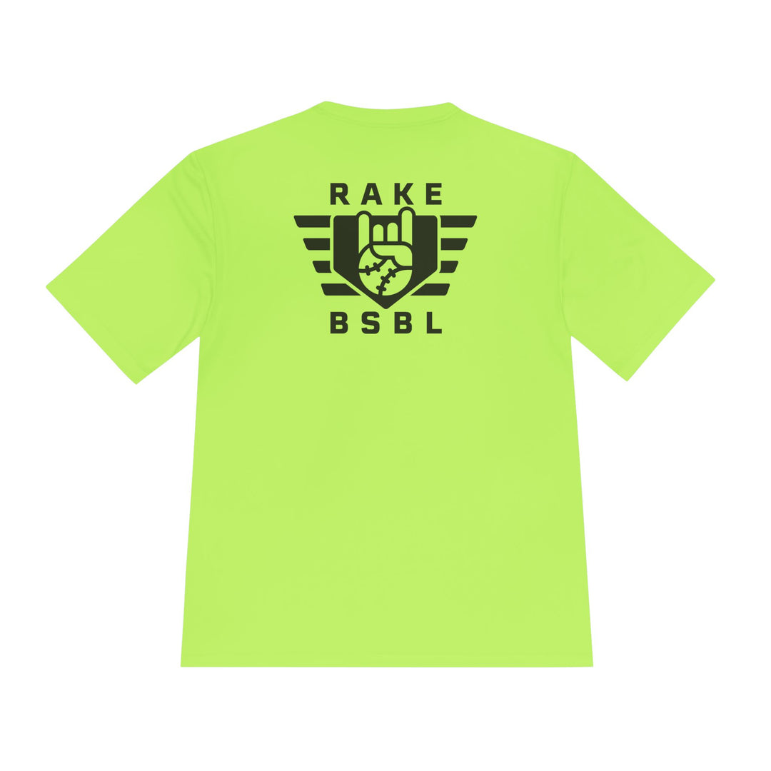 Rake Flag Dry Fit Tee - Rake Baseball Company - RAKE BASEBALL | BASEBALL T-SHIRT | BASEBALL CLOTHING | GOOD VIBES ONLY