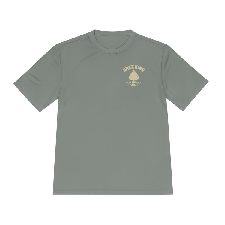 Rake King Dry Fit Tee - Rake Baseball Company - RAKE BASEBALL | BASEBALL T-SHIRT | BASEBALL CLOTHING | GOOD VIBES ONLY