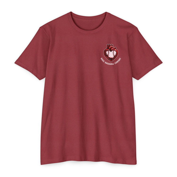True Amor Baseball Tee - Rake Baseball Company - RAKE BASEBALL | BASEBALL T-SHIRT | BASEBALL CLOTHING | GOOD VIBES ONLY