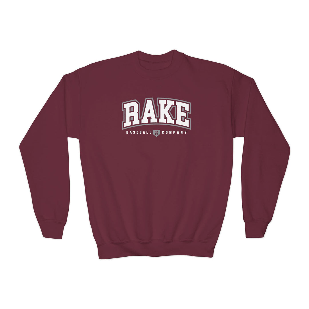 Kids Rake Collegiate Crewneck Sweatshirt