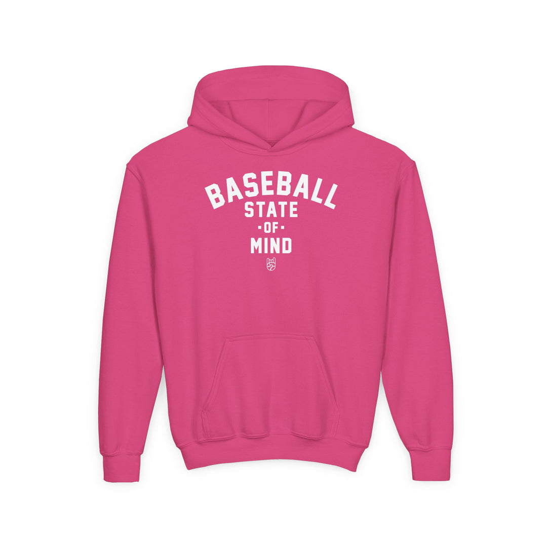 Kids Baseball State Of Mind Hoodie