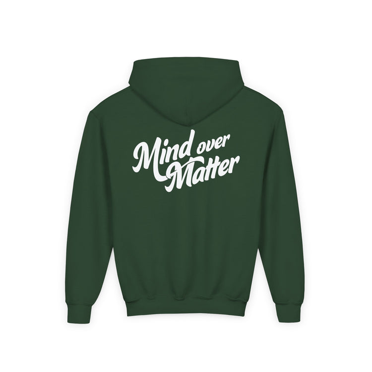 Kids Mind Over Matter Hoodie - Rake Baseball Company - RAKE BASEBALL | BASEBALL T-SHIRT | BASEBALL CLOTHING | GOOD VIBES ONLY