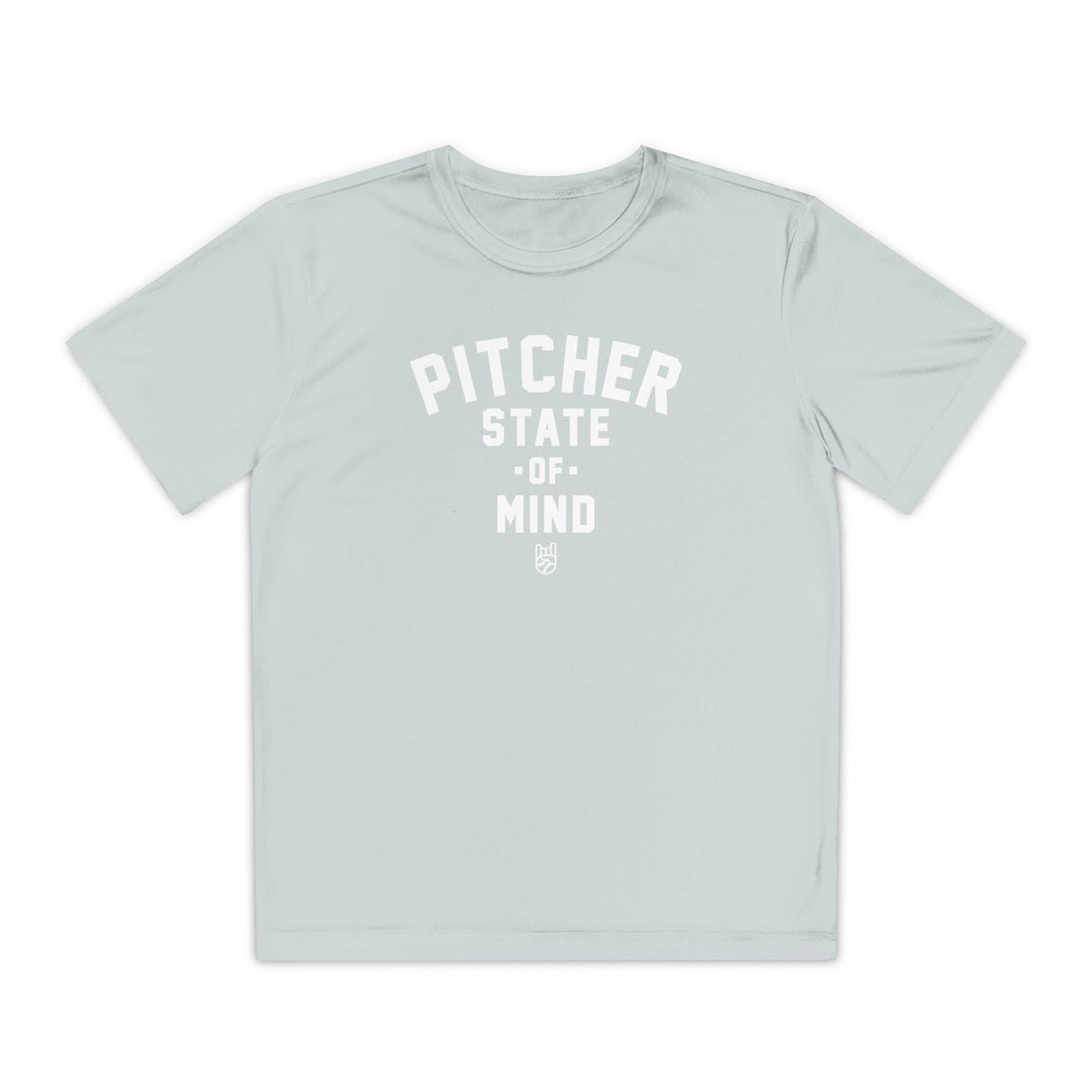 Kids Pitcher State Of Mind Dry Fit Tee