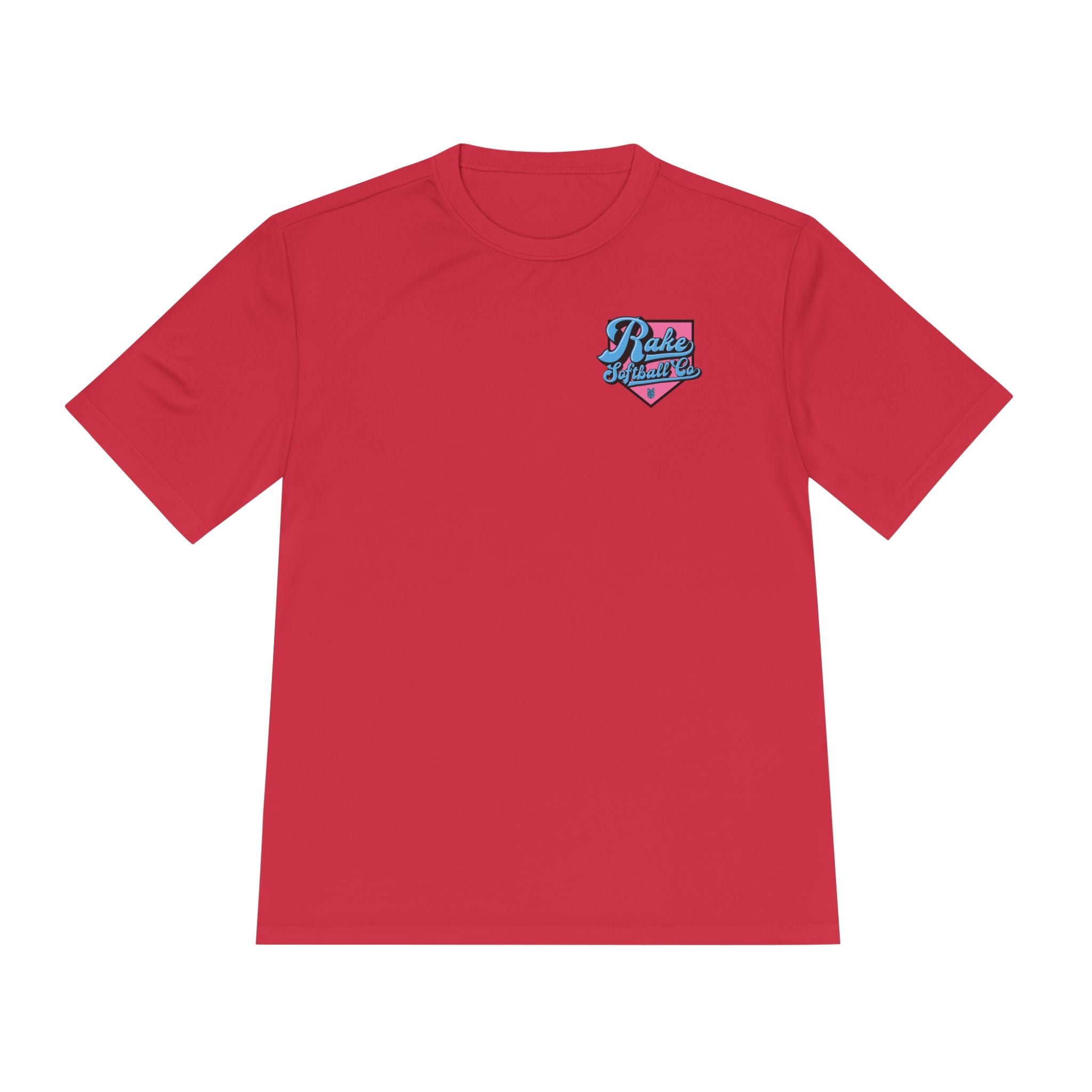 Rake Softball Co. Dry Fit Tee - Rake Baseball Company - RAKE BASEBALL | BASEBALL T-SHIRT | BASEBALL CLOTHING | GOOD VIBES ONLY