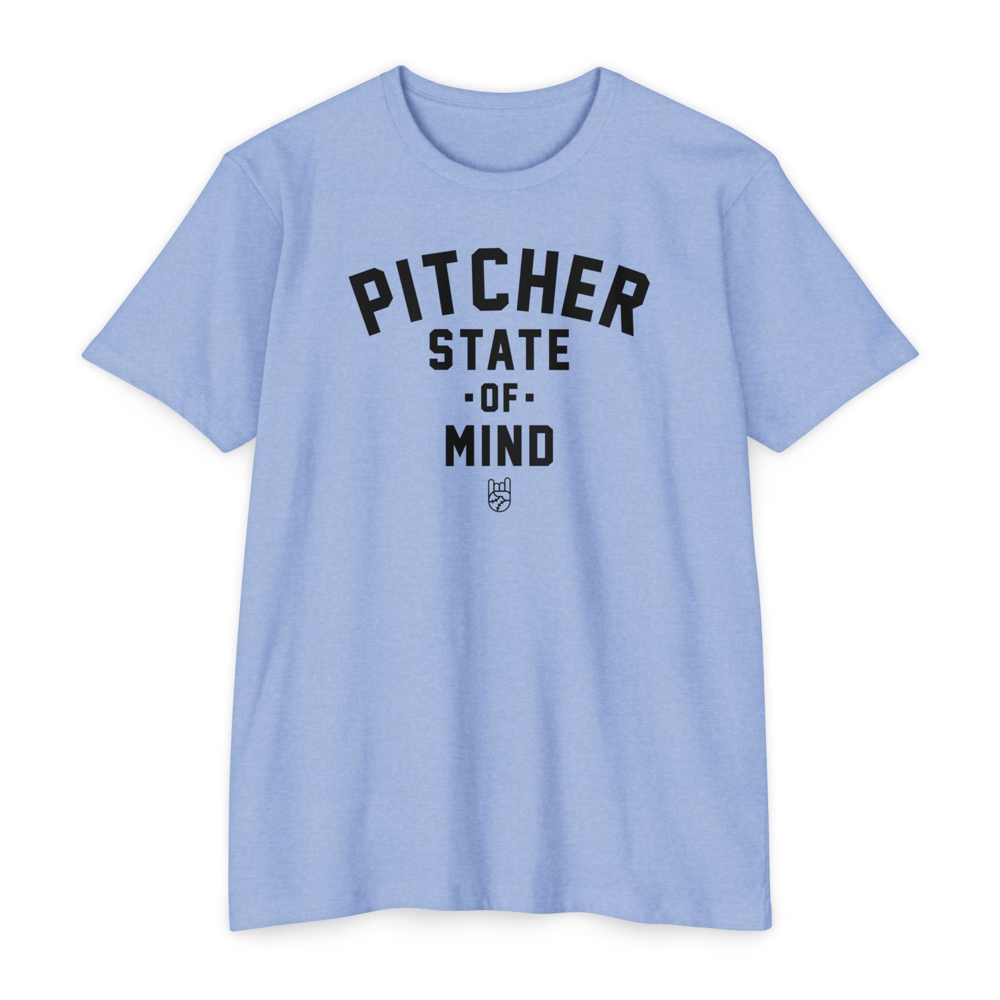 Pitcher State of Mind Tee - Rake Baseball Company - RAKE BASEBALL | BASEBALL T-SHIRT | BASEBALL CLOTHING | GOOD VIBES ONLY