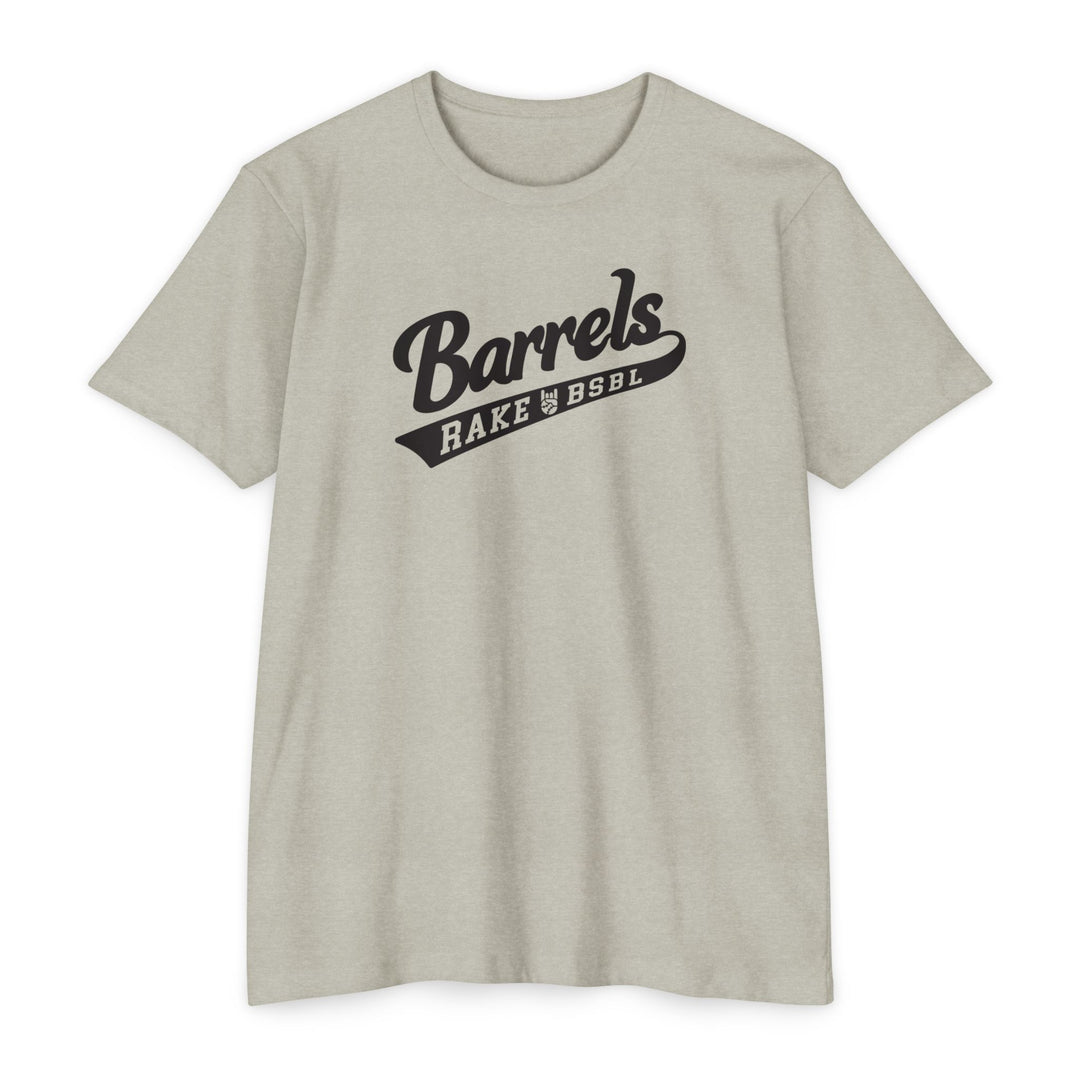 Barrels Tee - Rake Baseball Company - RAKE BASEBALL | BASEBALL T-SHIRT | BASEBALL CLOTHING | GOOD VIBES ONLY