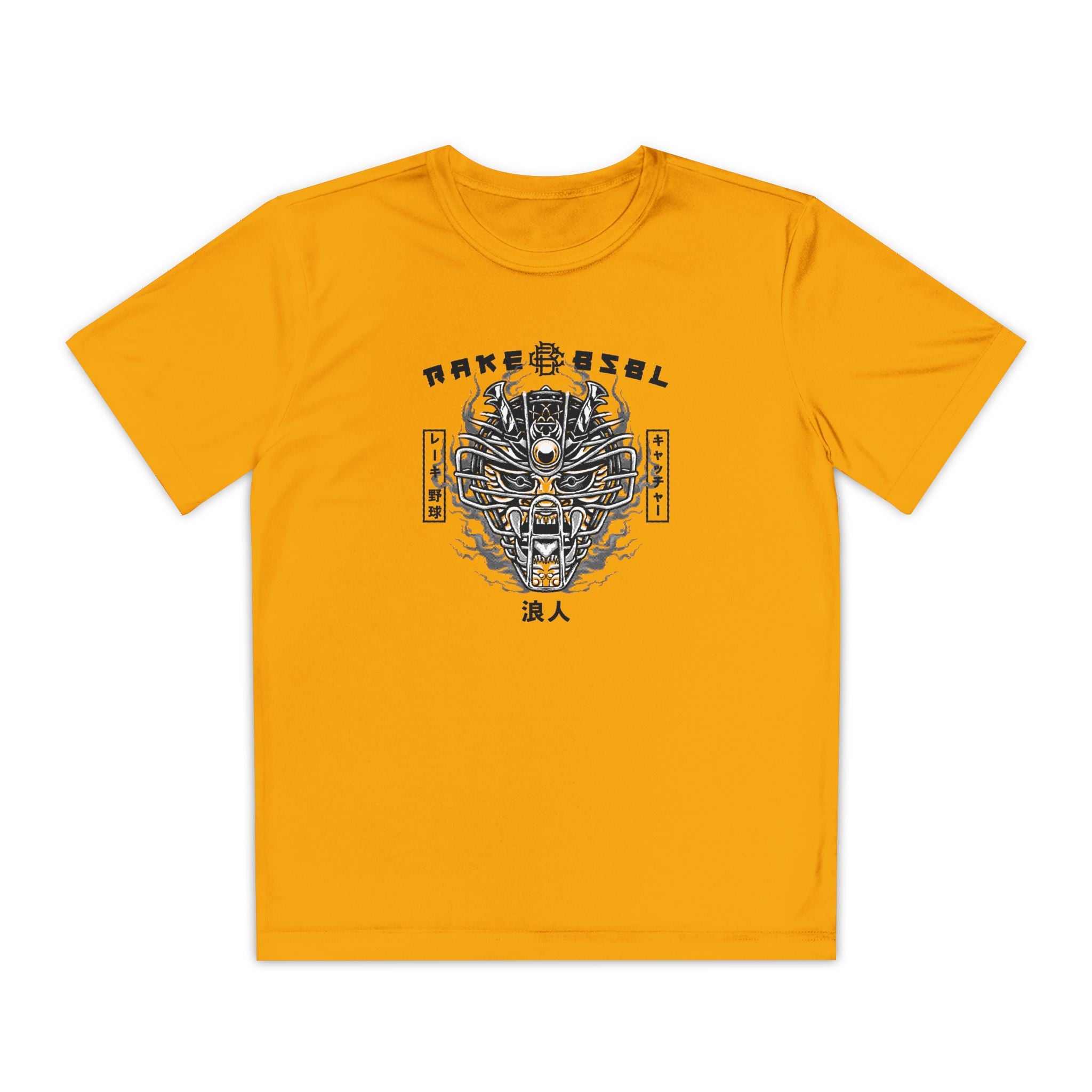 Kids Ronin Catchers Dry Fit Tee - Rake Baseball Company - RAKE BASEBALL | BASEBALL T-SHIRT | BASEBALL CLOTHING | GOOD VIBES ONLY