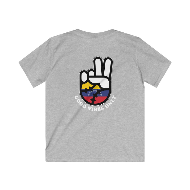 Kids Venezuela Inspired WBC Edition Tee - Rake Baseball Company - RAKE BASEBALL | BASEBALL T-SHIRT | BASEBALL CLOTHING | GOOD VIBES ONLY