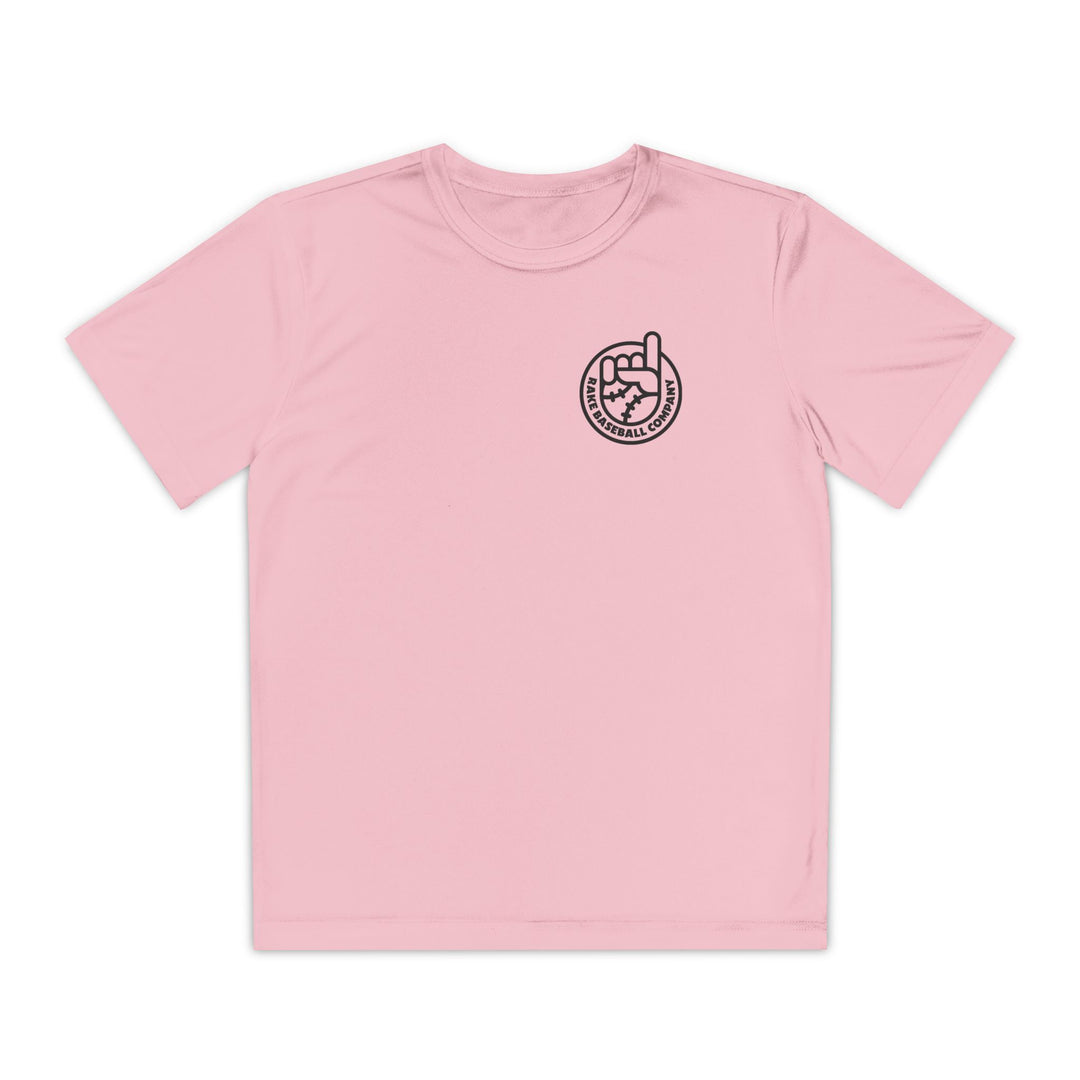Kids One Day or Day One Dry Fit Tee - Rake Baseball Company - RAKE BASEBALL | BASEBALL T-SHIRT | BASEBALL CLOTHING | GOOD VIBES ONLY