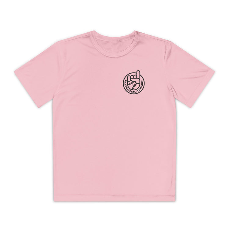 Kids One Day or Day One Dry Fit Tee - Rake Baseball Company - RAKE BASEBALL | BASEBALL T-SHIRT | BASEBALL CLOTHING | GOOD VIBES ONLY