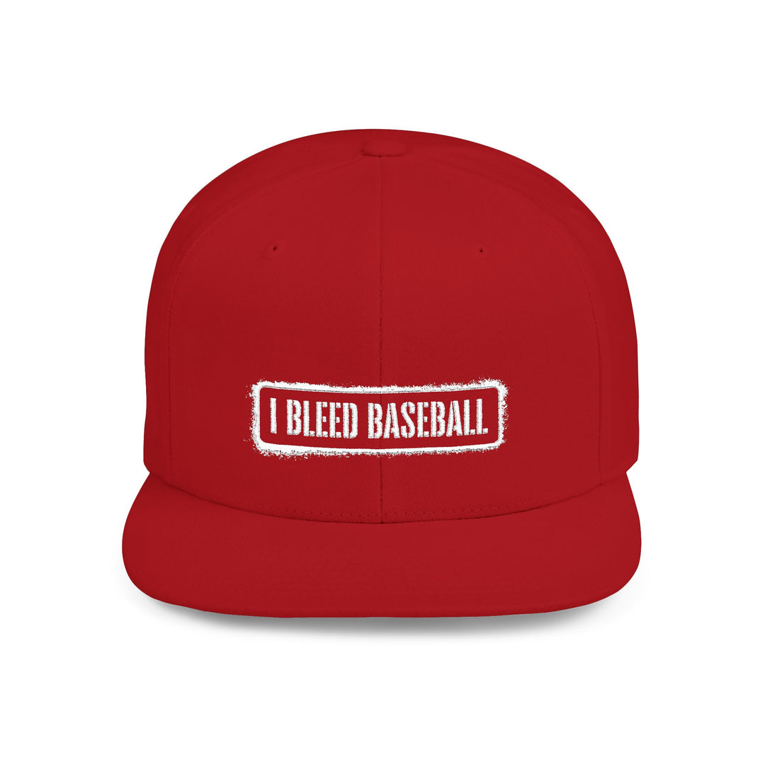 I Bleed Baseball Snapback Hat
