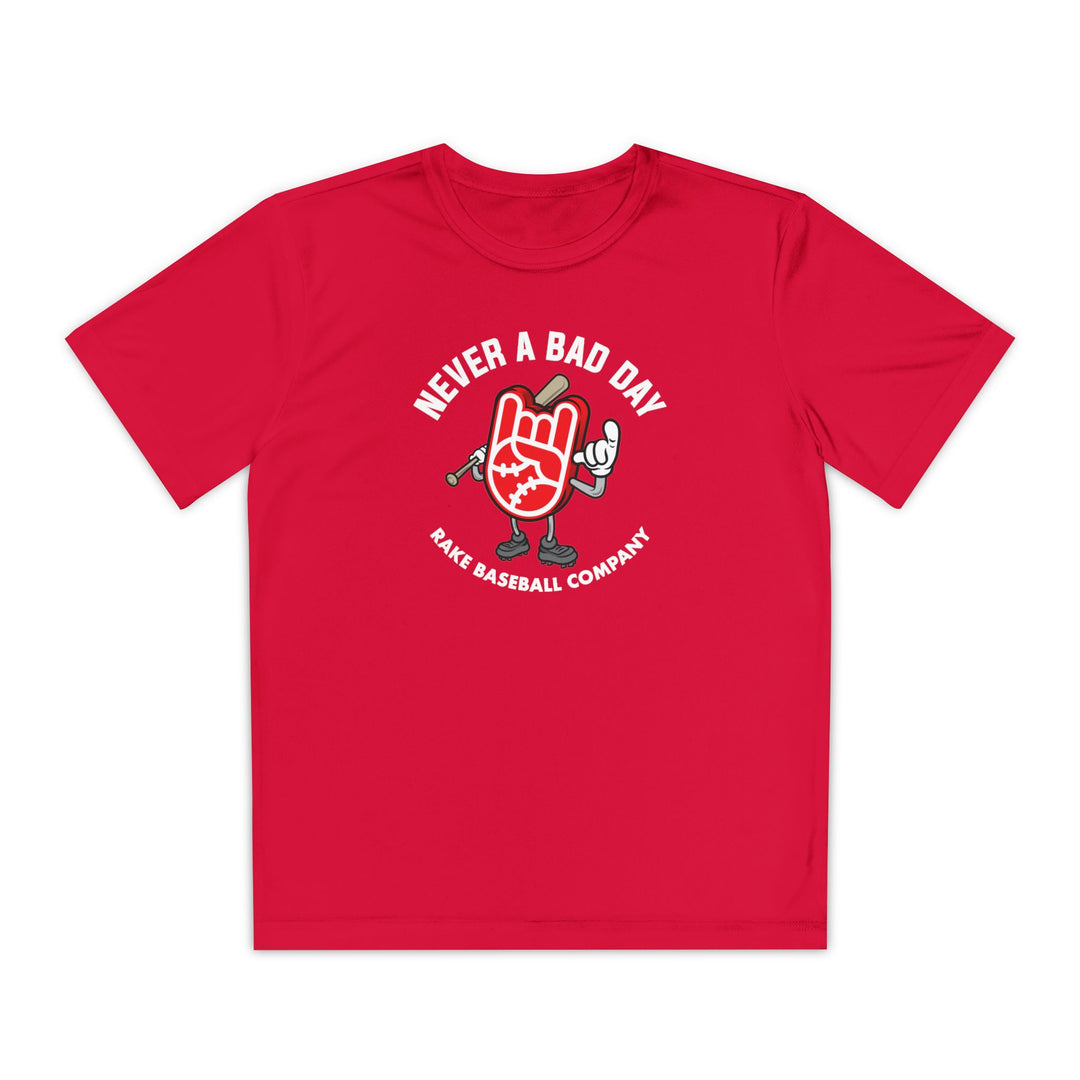 Kids "Never A Bad Day" Dry Fit Tee