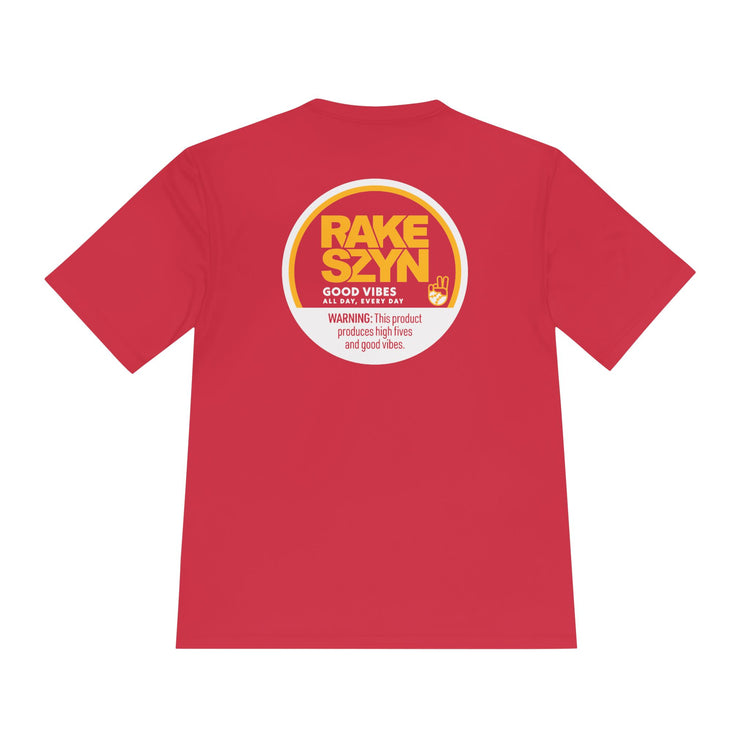 Rake SZYN Dry Fit Tee - Rake Baseball Company - RAKE BASEBALL | BASEBALL T-SHIRT | BASEBALL CLOTHING | GOOD VIBES ONLY
