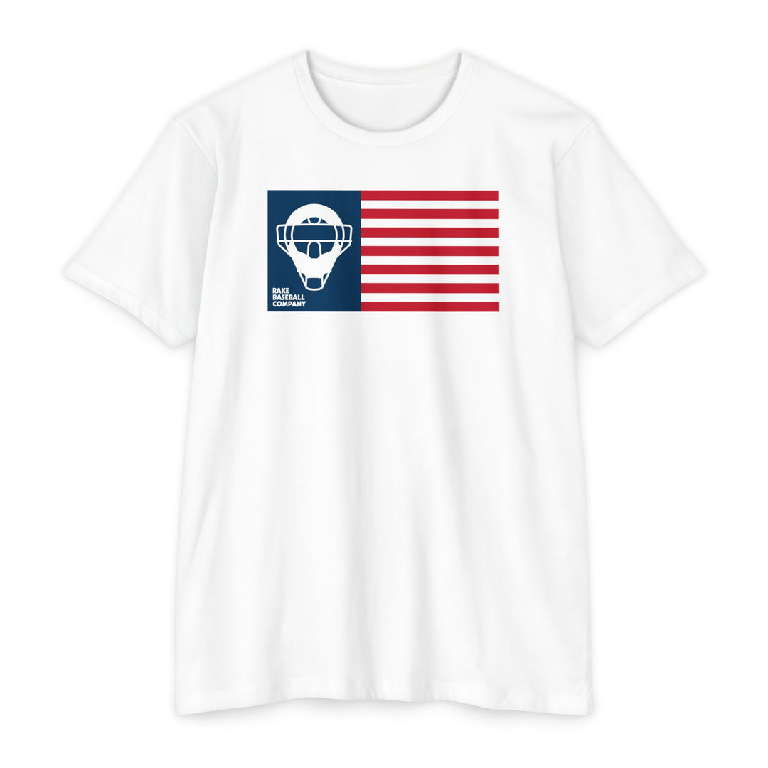 Catcher's Mask Flag Tee