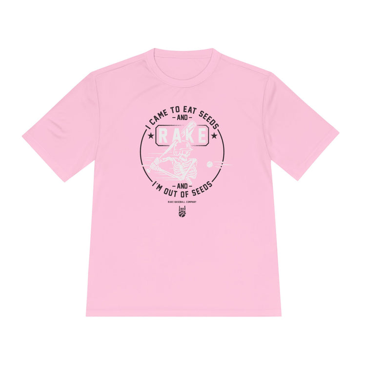 Rake Seed Dry Fit Tee - Rake Baseball Company - RAKE BASEBALL | BASEBALL T-SHIRT | BASEBALL CLOTHING | GOOD VIBES ONLY