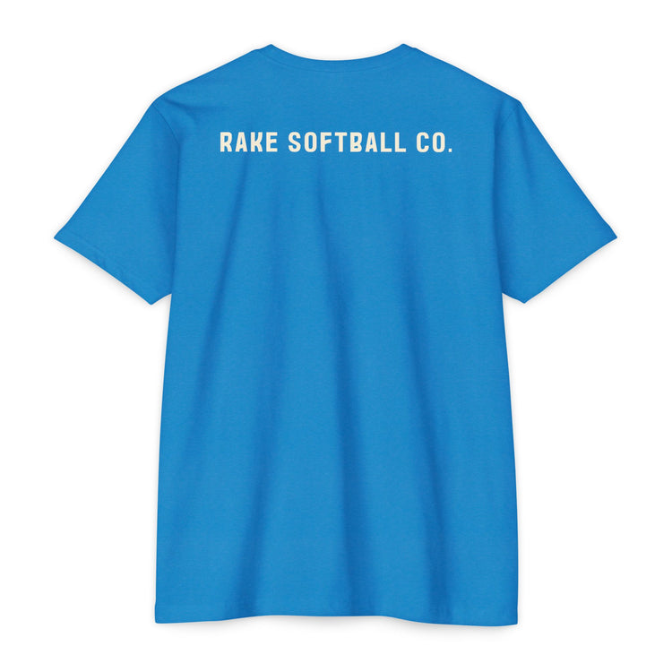Built to Rake Softball Tee - Rake Baseball Company - RAKE BASEBALL | BASEBALL T-SHIRT | BASEBALL CLOTHING | GOOD VIBES ONLY