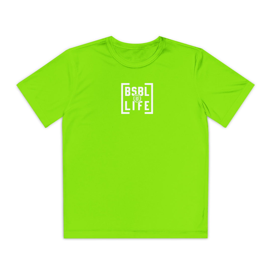 Kids BSBL Life Dry Fit Tee