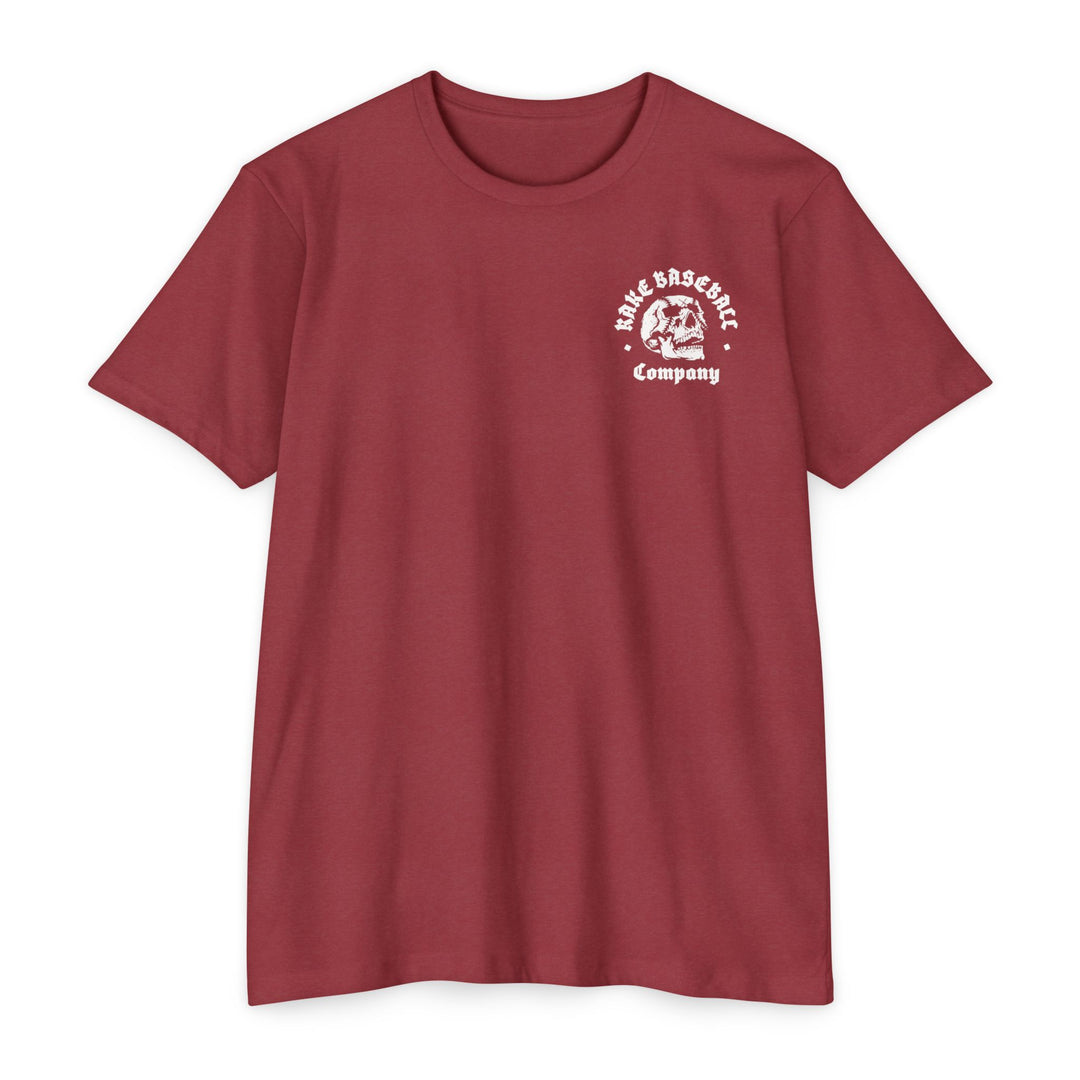 Skull Work For It Tee - Rake Baseball Company - RAKE BASEBALL | BASEBALL T-SHIRT | BASEBALL CLOTHING | GOOD VIBES ONLY