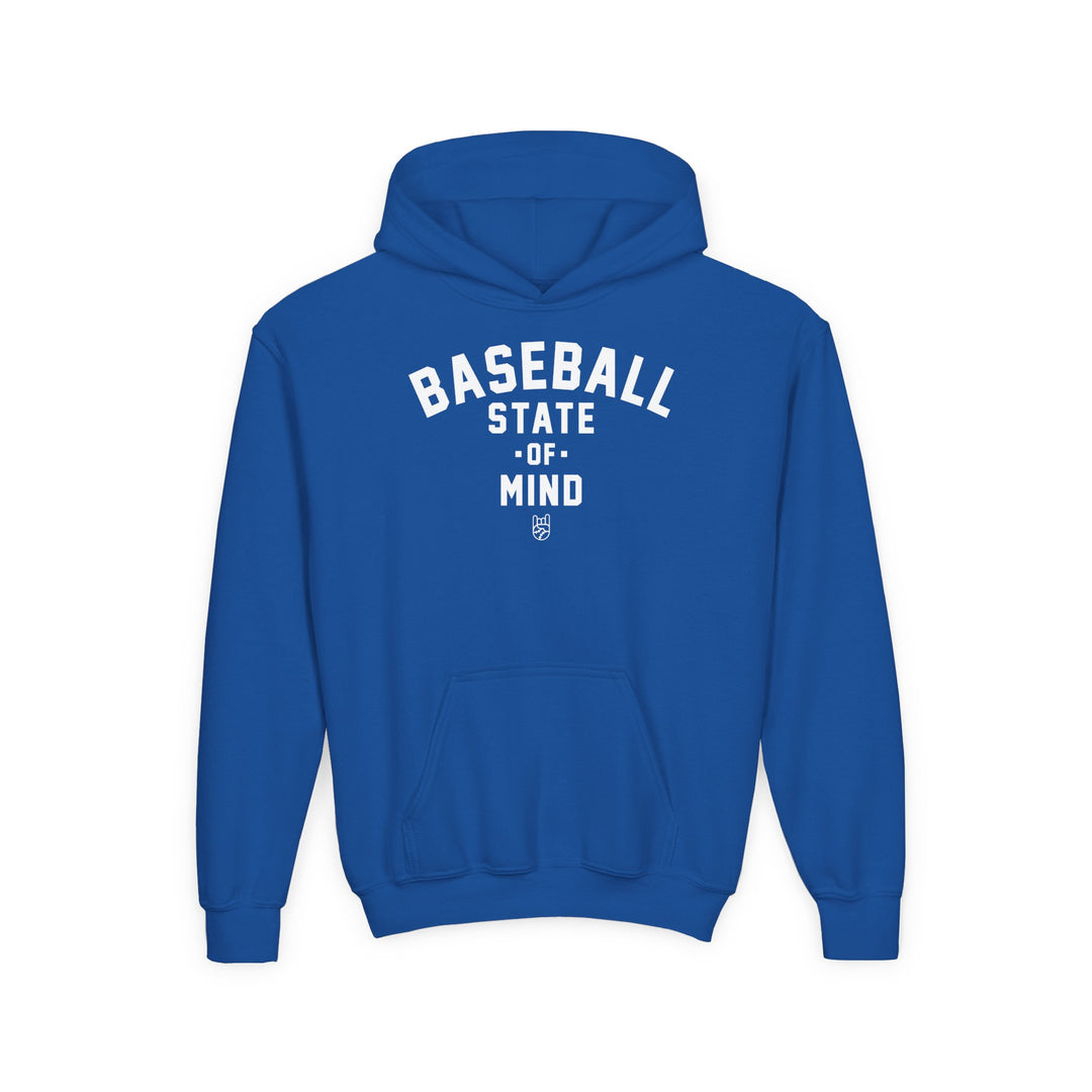 Kids Baseball State Of Mind Hoodie