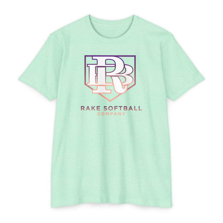 RB Homeplate Softball Tee - Rake Baseball Company - RAKE BASEBALL | BASEBALL T-SHIRT | BASEBALL CLOTHING | GOOD VIBES ONLY