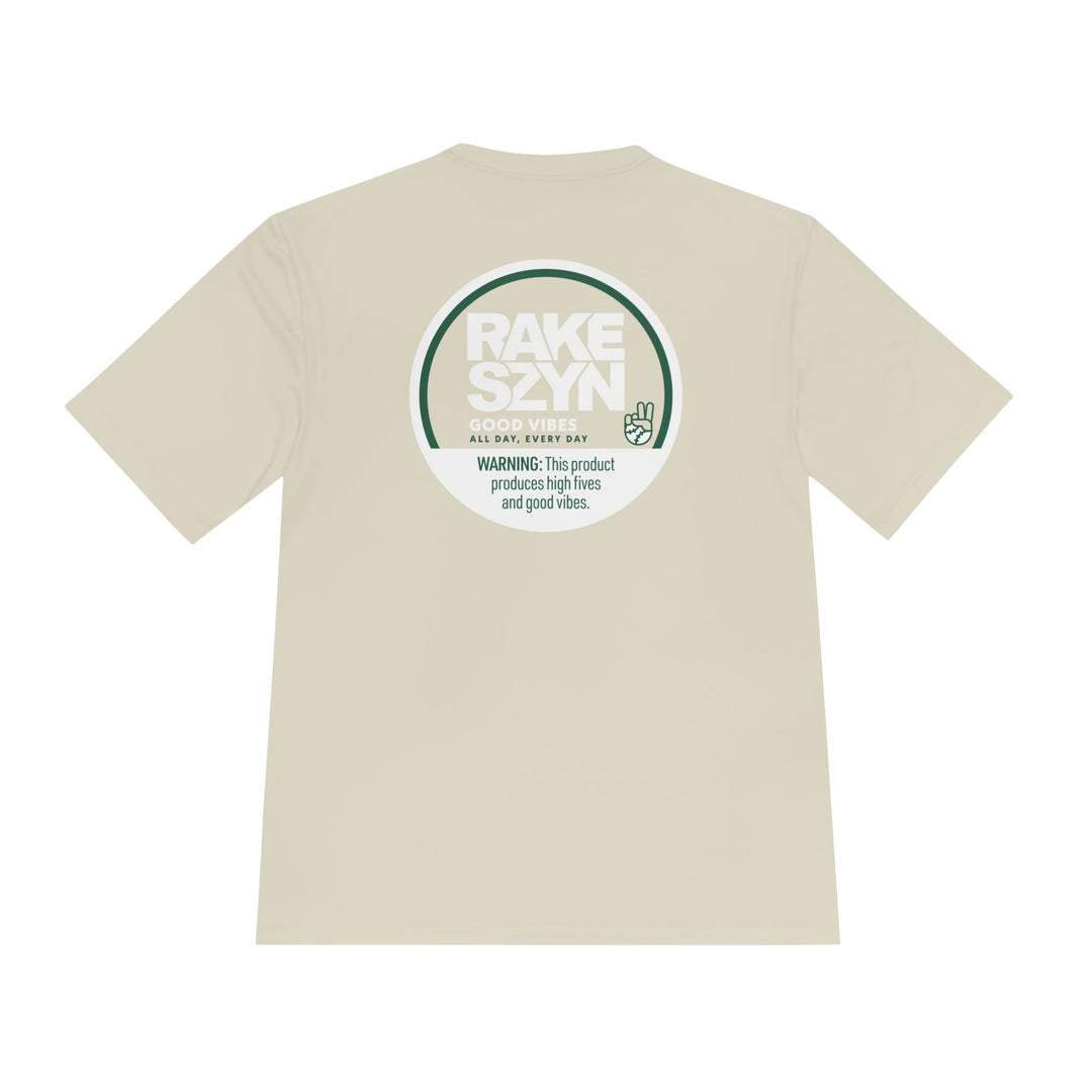 Rake SZYN Dry Fit Tee - Rake Baseball Company - RAKE BASEBALL | BASEBALL T-SHIRT | BASEBALL CLOTHING | GOOD VIBES ONLY