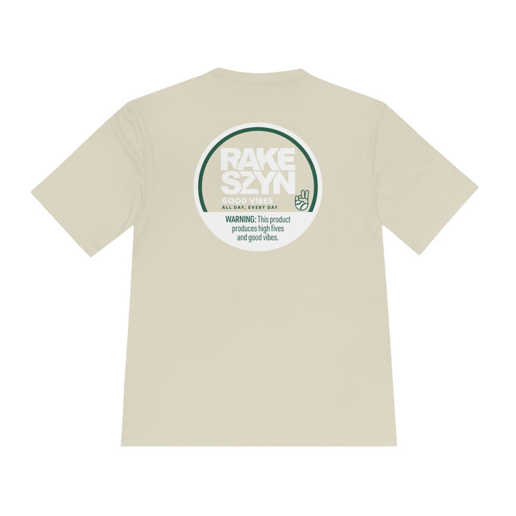 Rake SZYN Dry Fit Tee - Rake Baseball Company - RAKE BASEBALL | BASEBALL T-SHIRT | BASEBALL CLOTHING | GOOD VIBES ONLY