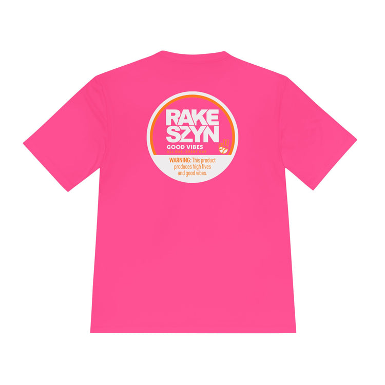 Rake SZYN Dry Fit Tee - Rake Baseball Company - RAKE BASEBALL | BASEBALL T-SHIRT | BASEBALL CLOTHING | GOOD VIBES ONLY