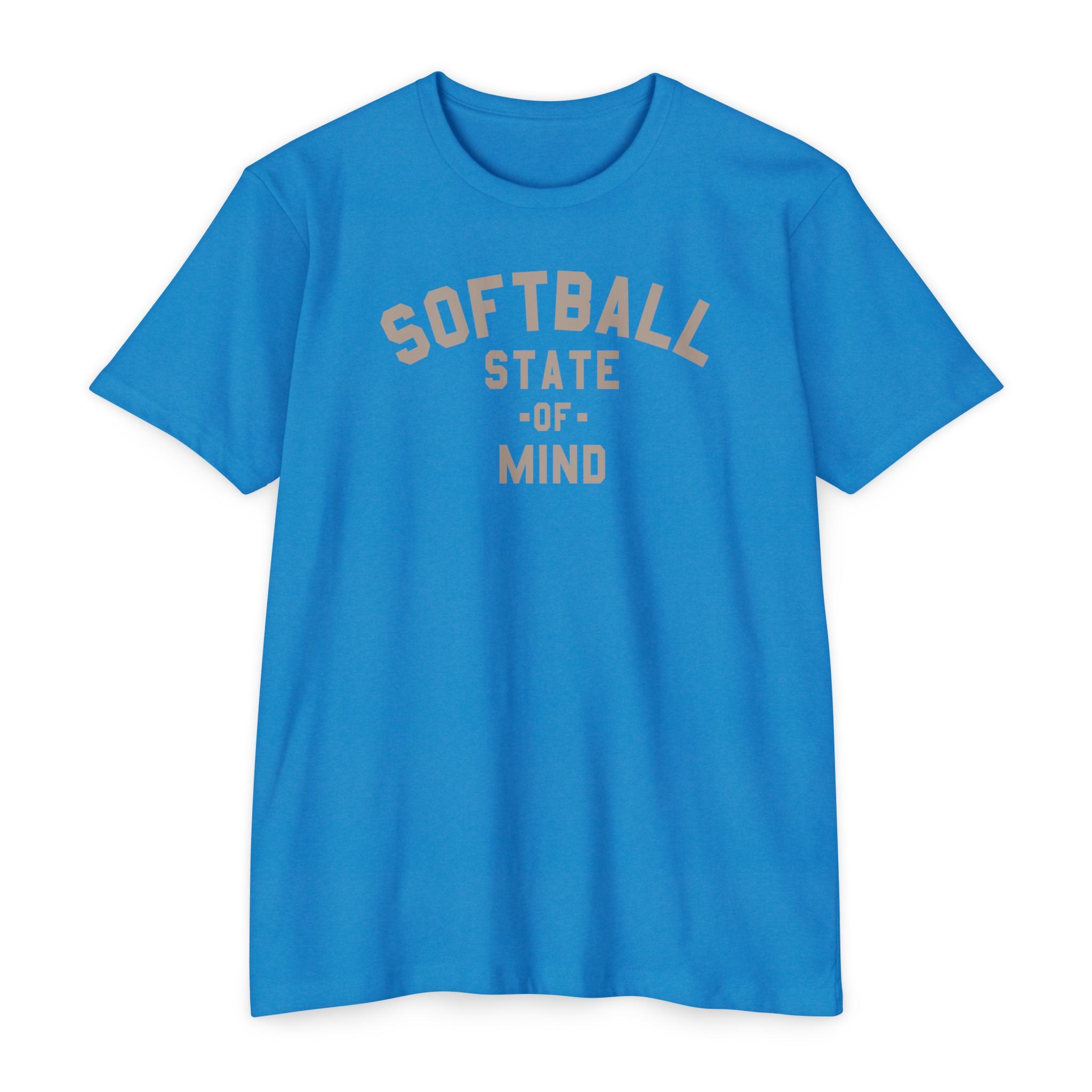 Softball State Of Mind Tee - Rake Baseball Company - RAKE BASEBALL | BASEBALL T-SHIRT | BASEBALL CLOTHING | GOOD VIBES ONLY