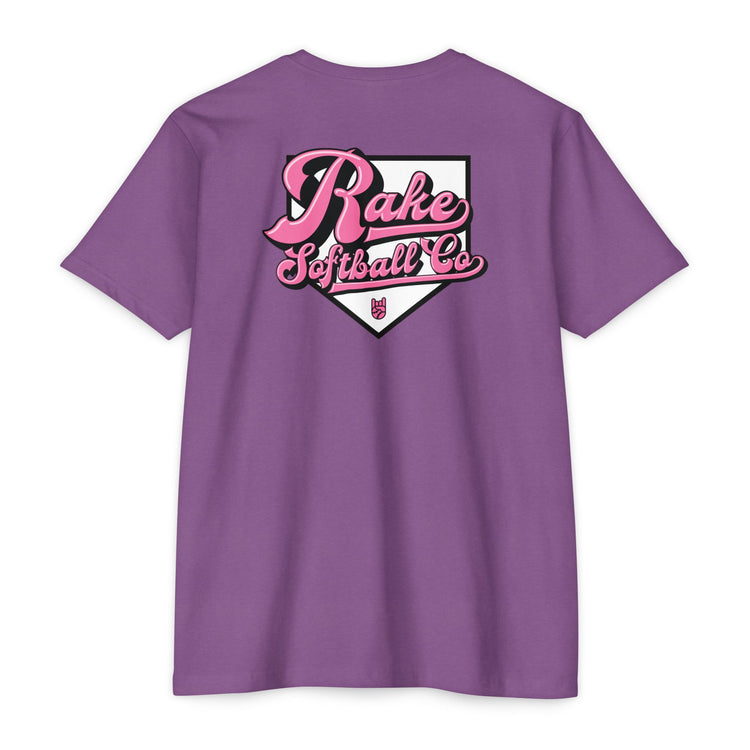 Rake Softball Co. Tee - Rake Baseball Company - RAKE BASEBALL | BASEBALL T-SHIRT | BASEBALL CLOTHING | GOOD VIBES ONLY