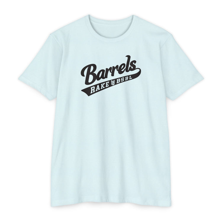 Barrels Tee - Rake Baseball Company - RAKE BASEBALL | BASEBALL T-SHIRT | BASEBALL CLOTHING | GOOD VIBES ONLY