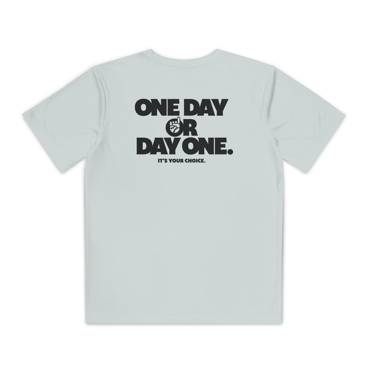 Kids One Day or Day One Dry Fit Tee - Rake Baseball Company - RAKE BASEBALL | BASEBALL T-SHIRT | BASEBALL CLOTHING | GOOD VIBES ONLY