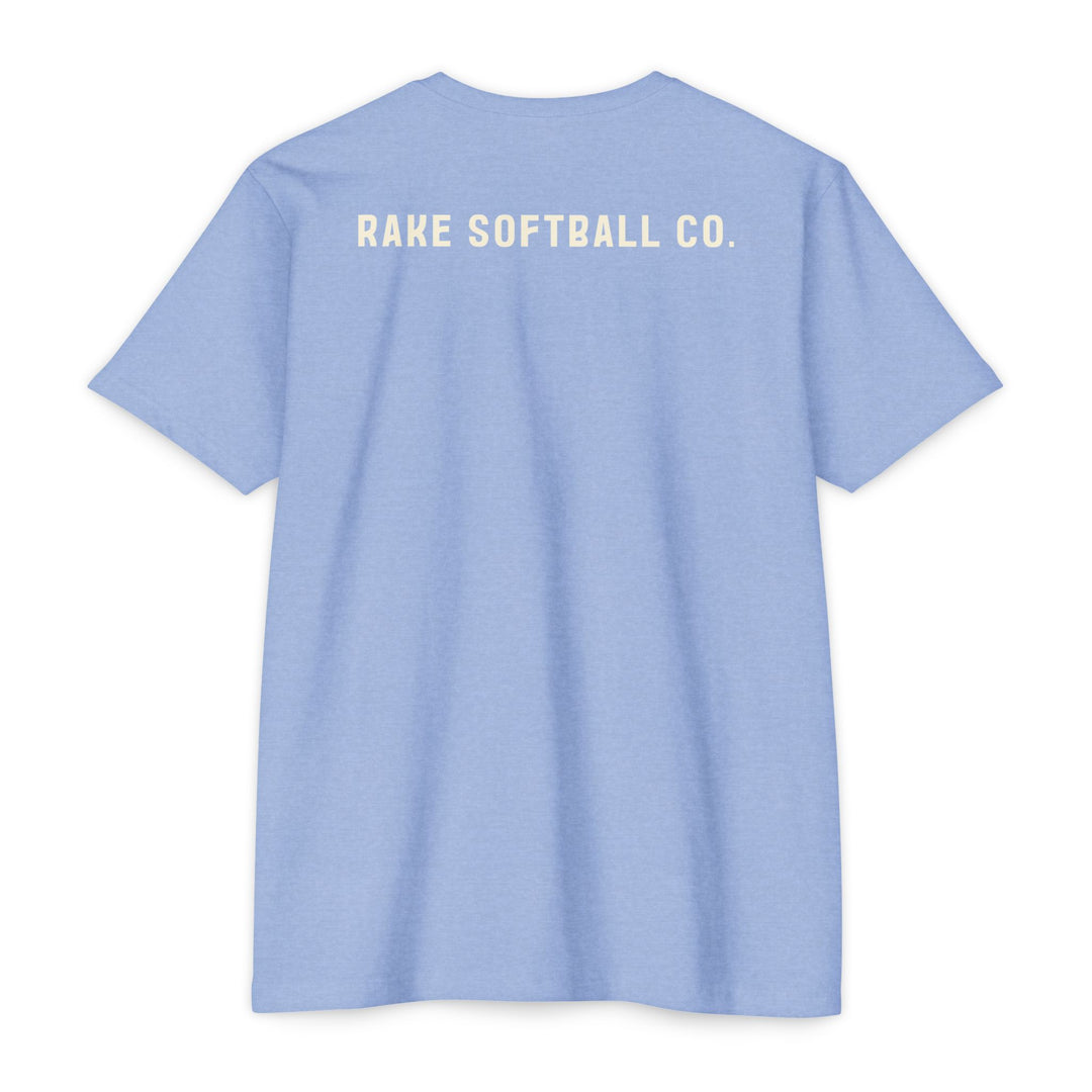 Built to Rake Softball Tee - Rake Baseball Company - RAKE BASEBALL | BASEBALL T-SHIRT | BASEBALL CLOTHING | GOOD VIBES ONLY