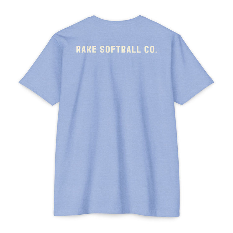 Built to Rake Softball Tee - Rake Baseball Company - RAKE BASEBALL | BASEBALL T-SHIRT | BASEBALL CLOTHING | GOOD VIBES ONLY