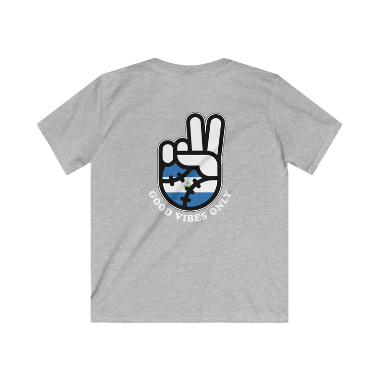 Kids Nicaragua Inspired WBC Edition Tee - Rake Baseball Company - RAKE BASEBALL | BASEBALL T-SHIRT | BASEBALL CLOTHING | GOOD VIBES ONLY
