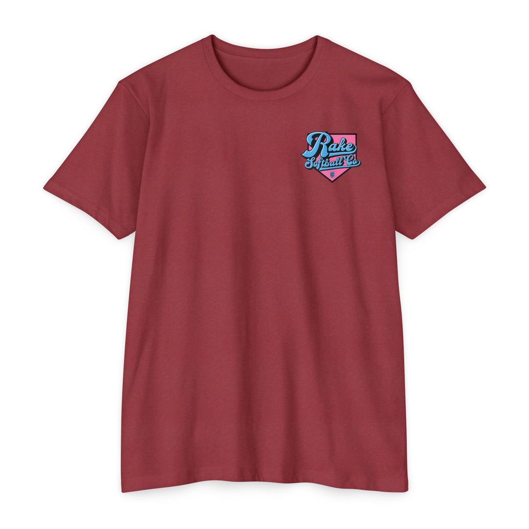 Rake Softball Co. Tee - Rake Baseball Company - RAKE BASEBALL | BASEBALL T-SHIRT | BASEBALL CLOTHING | GOOD VIBES ONLY